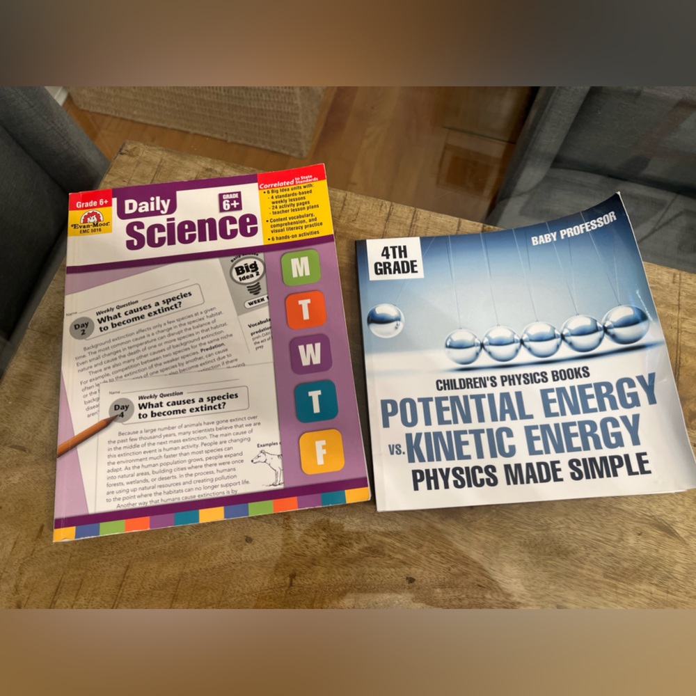 Science workbooks